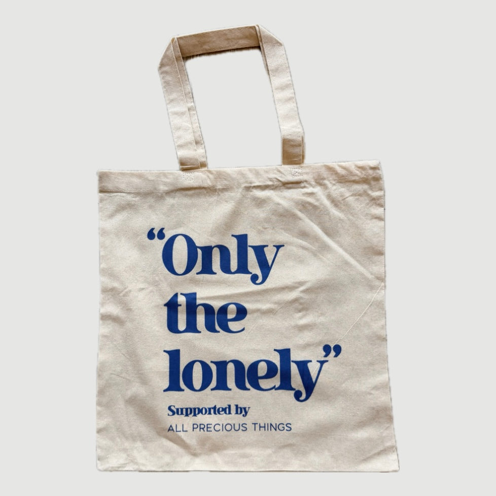 ONLY THE LONELY BOOK TOTE