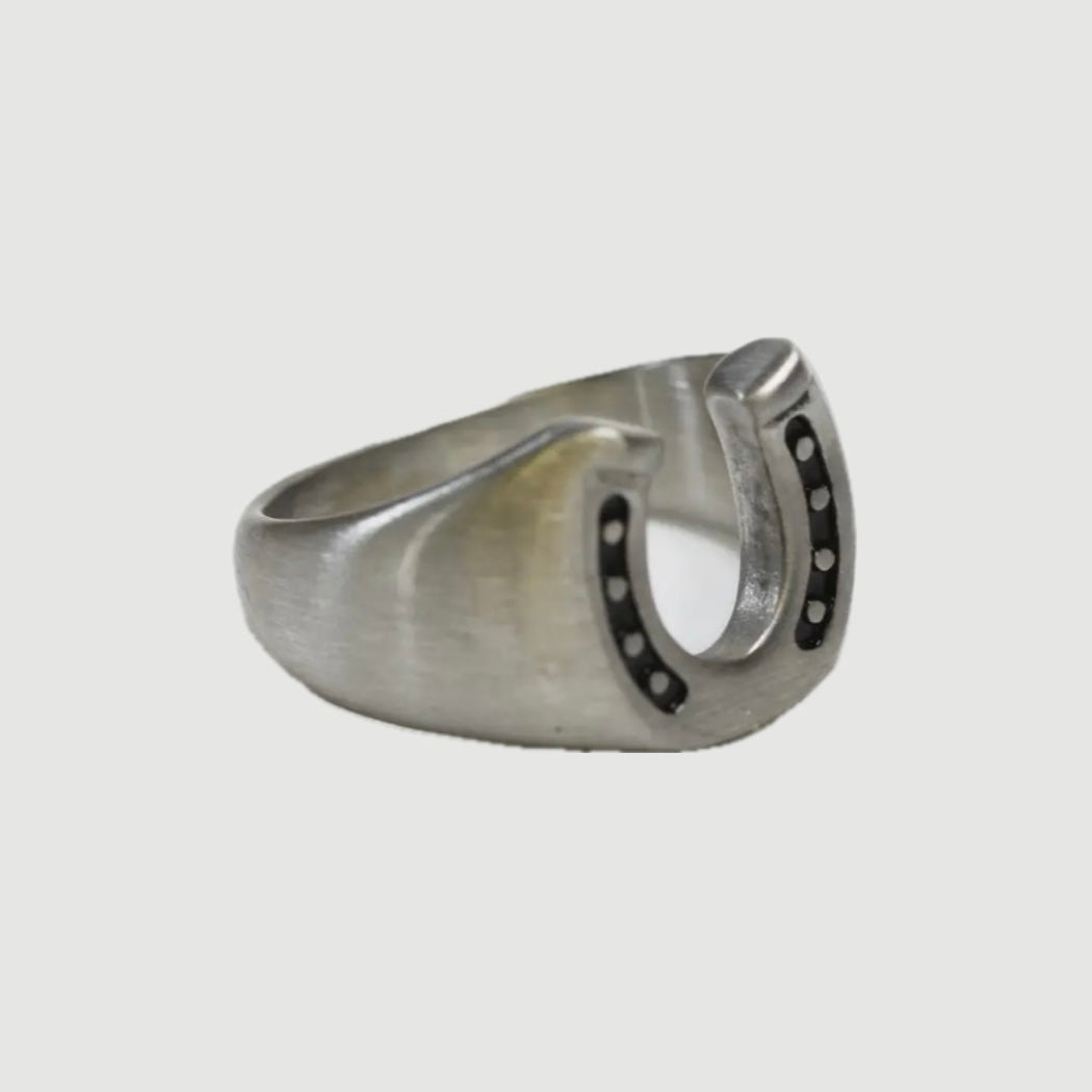 HORSESHOE RING CURATED BASICS STAINLESS STEEL RING JEWELRY