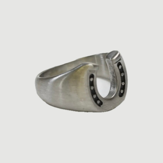 HORSESHOE RING CURATED BASICS STAINLESS STEEL RING JEWELRY