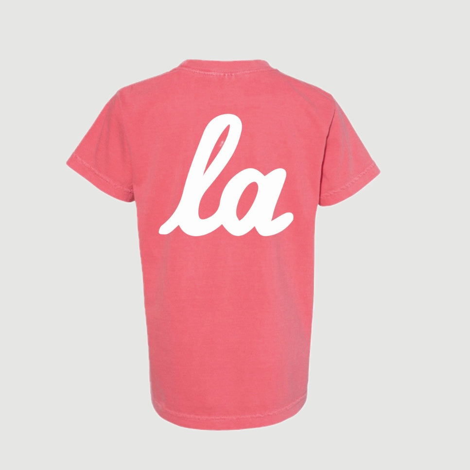 SCRIPT LA KIDS T-SHIRT (WATERMELON)
