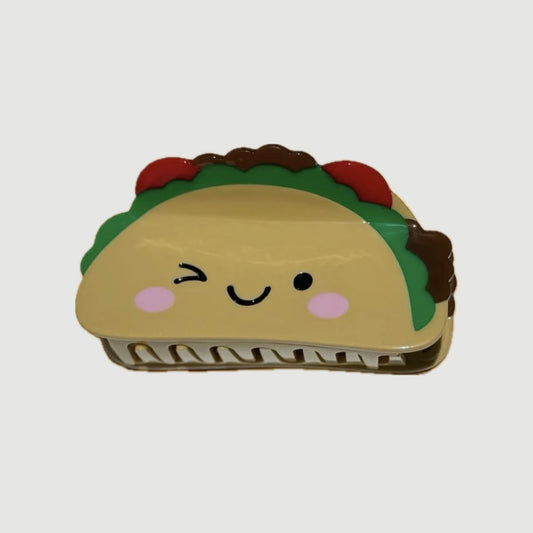 ONLY THE LONELY ACETATE TACO HAIRCLIP