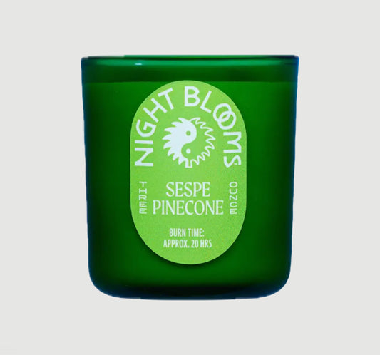 NIGHT BLOOMS MINI SESPE PINECONE CANDLE