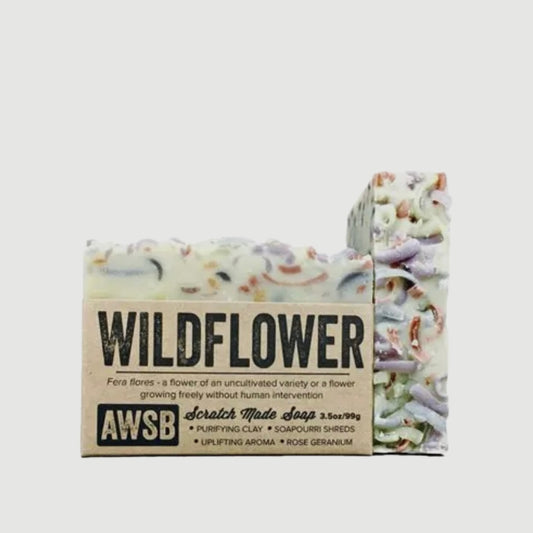 AWSB A WILD SOAP BAR WILD FLOWER SOAP