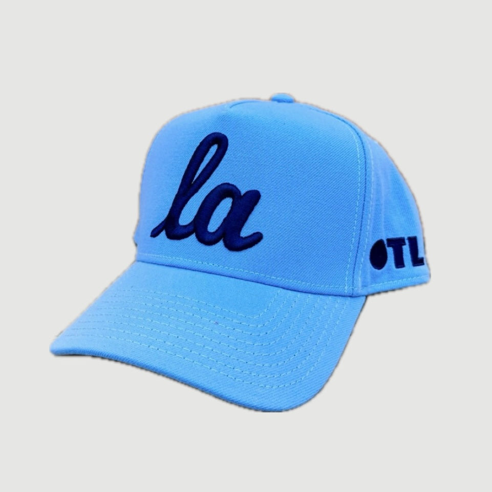 ONLY THE LONELY SCRIPT LA PRO HAT (SKY BLUE/NAVY)