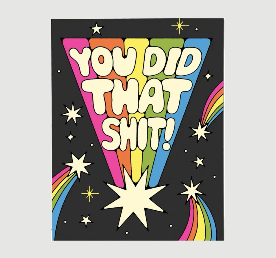 YOU DID THAT SHIT (RED CAP CARDS)