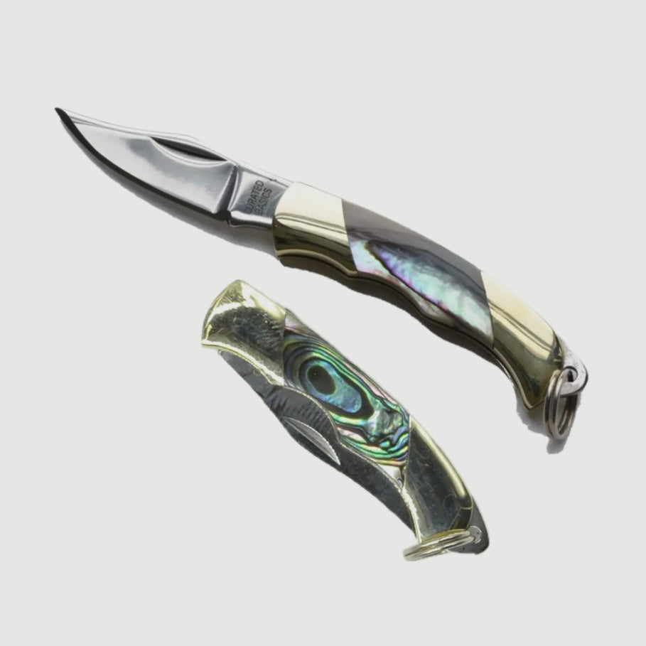 MINI KNIFE FOLDING KNIFE PEARL HANDLE ASSORDTED