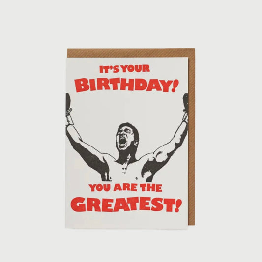 YOU'RE THE GREATEST BIRTHDAY GREETING CARD ARCHIVIST GALLERY