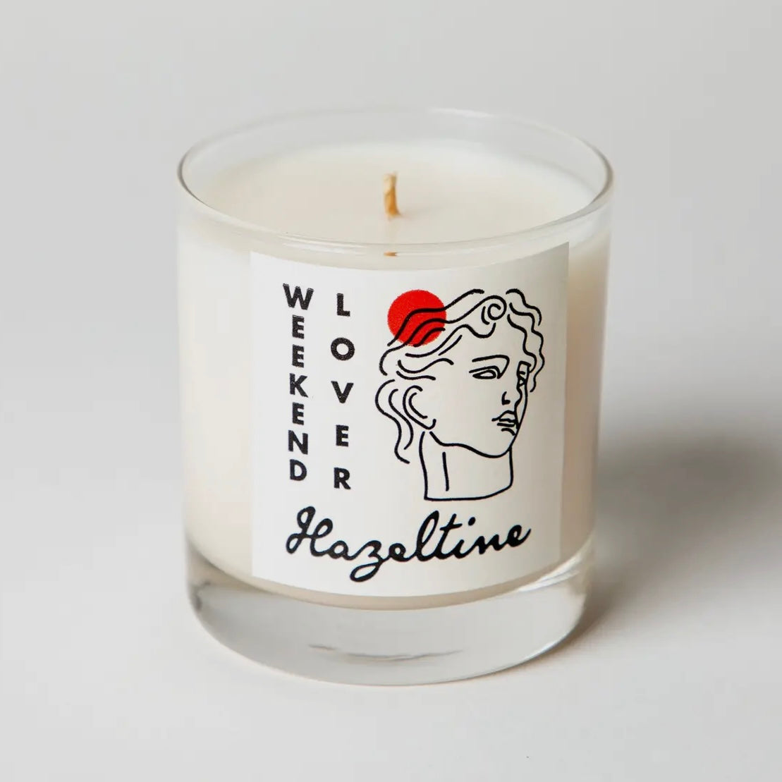 HAZELTINE WEEKEND LOVER SENTED CANDLE