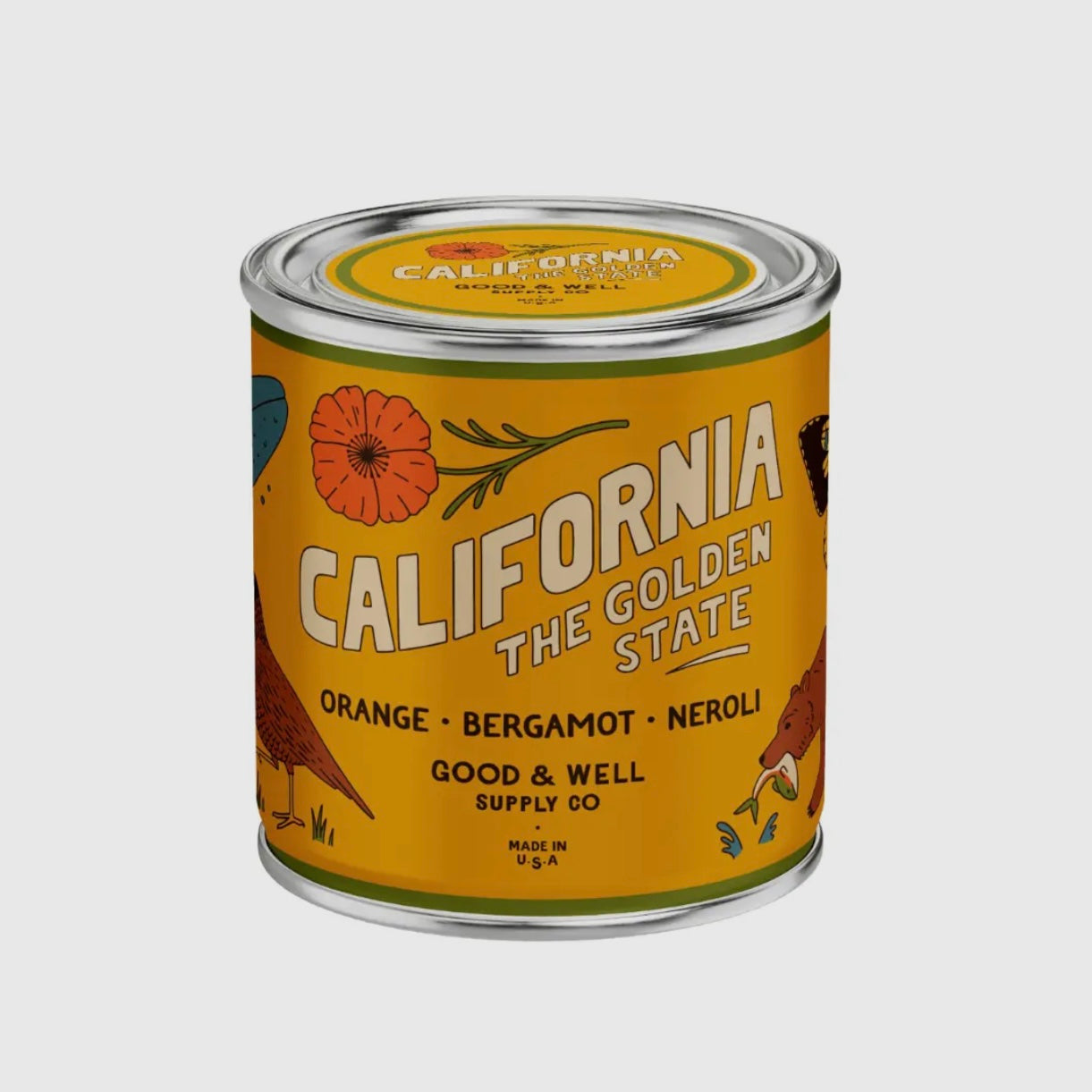 GOOD & WELL SUPPLY CO. CALIFORNIA CANDLE