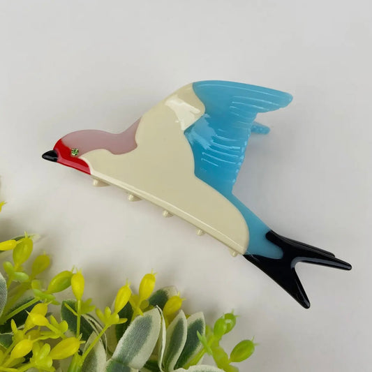 ONLY THE LONELY ACETATE SPARROW HAIR CLIP