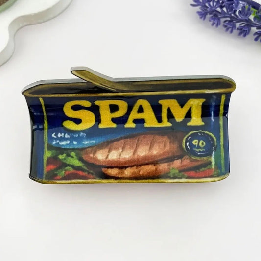 ONLY THE LONELY ACETATE SPAM HAIR CLIP