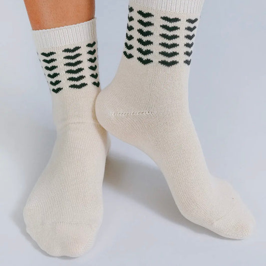 TAILORED UNION SOCKS SWEETHEART ANKLE SOCK (HEARTS)