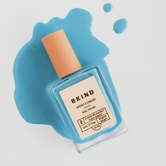 BKIND NAIL POLISH BLUE LAGOON