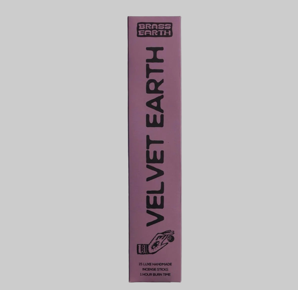 BRASS EARTH INCENSE LUXE VELVET EARTH HANDMADE INCENSE