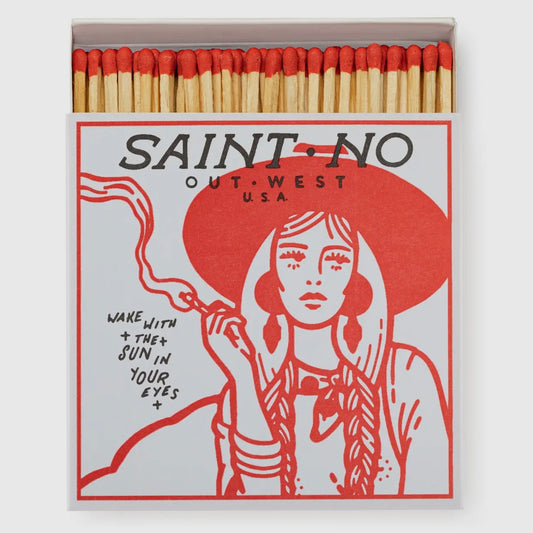 SAINT NO OUT WEST MATCHBOOK BY ARCHIVIST GALLERY