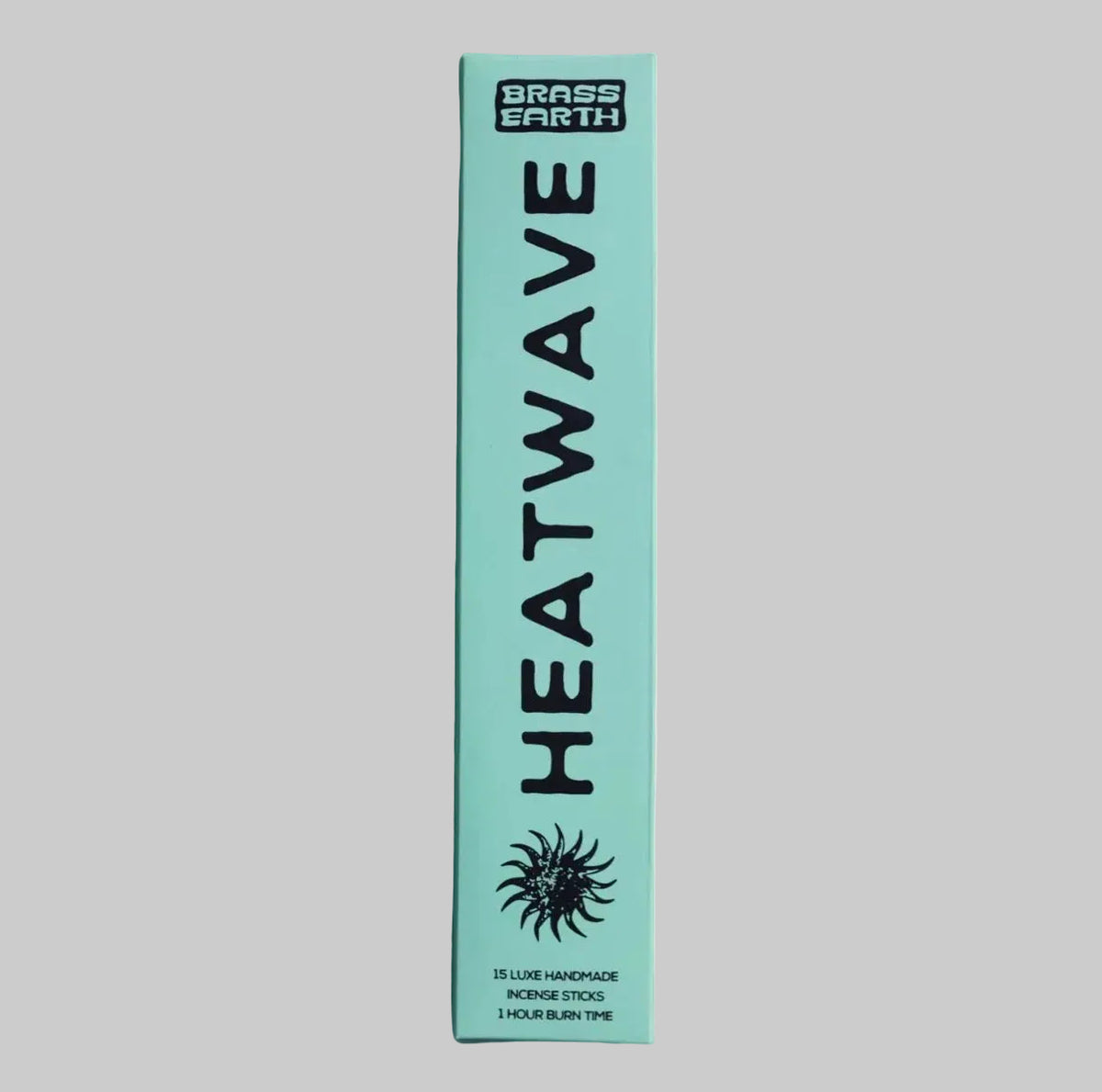 BRASS EARTH INCENSE LUXE HEATWAVE HANDMADE INCENSE