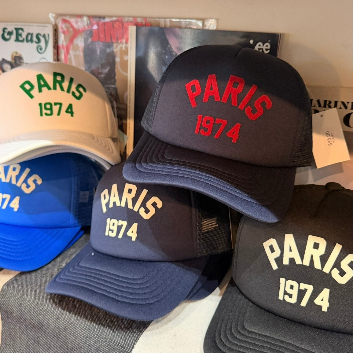 ONLY THE LONELY PARIS 1974 FOAM TRUCKER (ASSORTED)