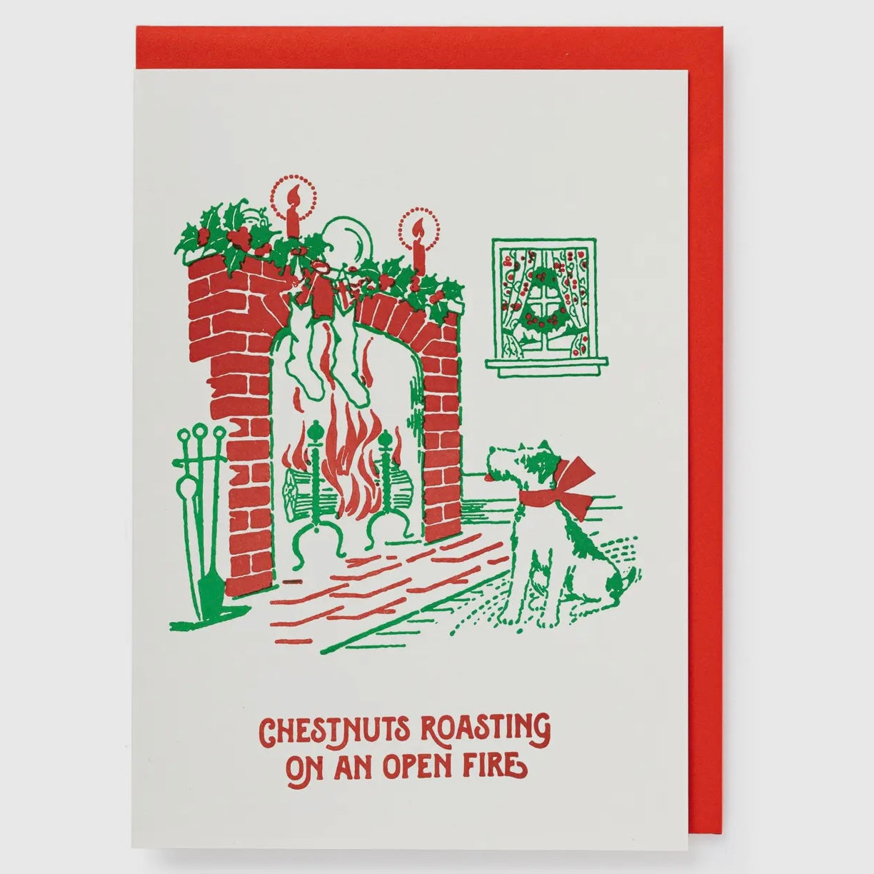 CHESTNUTS ROASTINCHRISTMAS GREETING CARD ARCHIVIST GALLERY