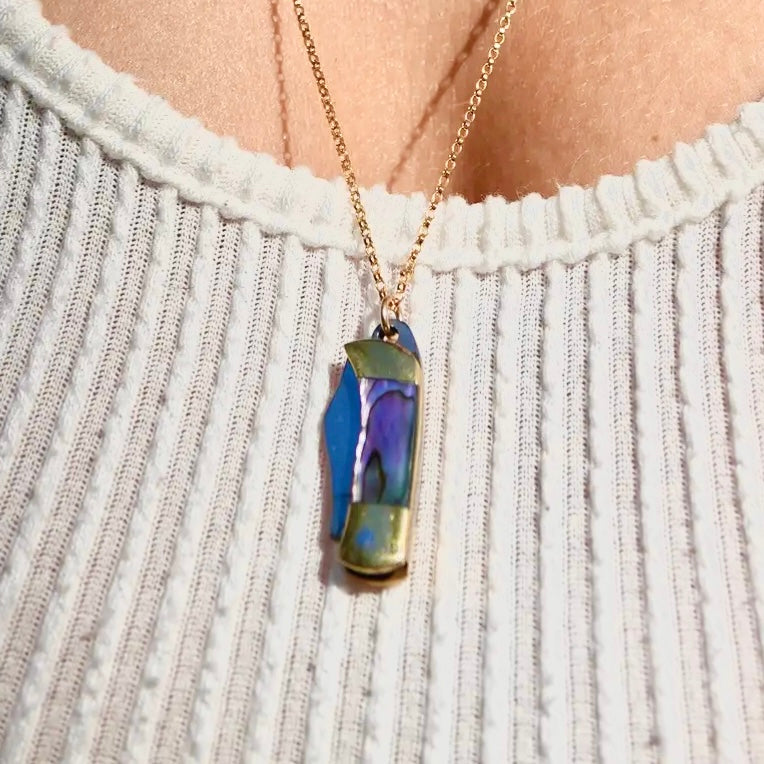 KNIFE NECKLACE MINI FOLDING KNIFE NECKLACE