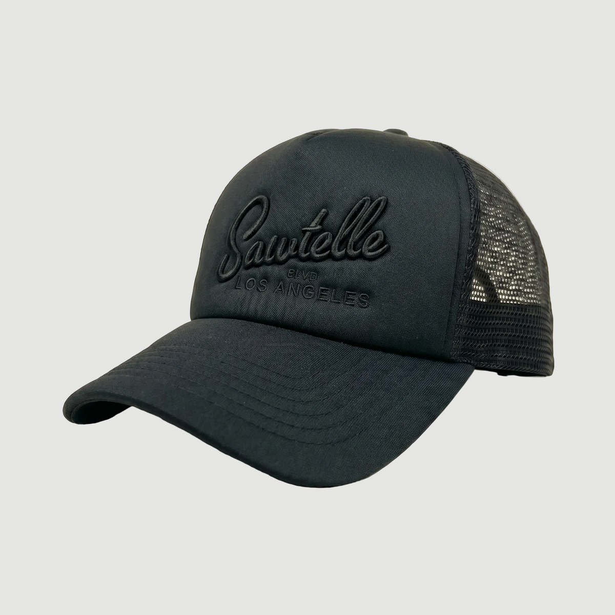 ONLY THE LONELY SAWTELLE FOAM TRUCKER (BLACK/BLACK)