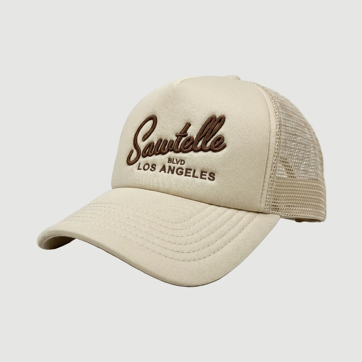 ONLY THE LONELY SAWTELLE FOAM TRUCKER (BEIGE)