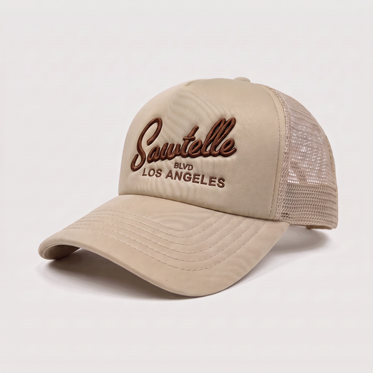 ONLY THE LONELY SAWTELLE FOAM TRUCKER (BEIGE)