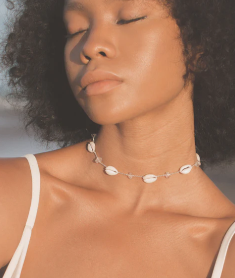 THE CRYSTAL BOUTIQUE THE CANGGU CHOKER SILVER
