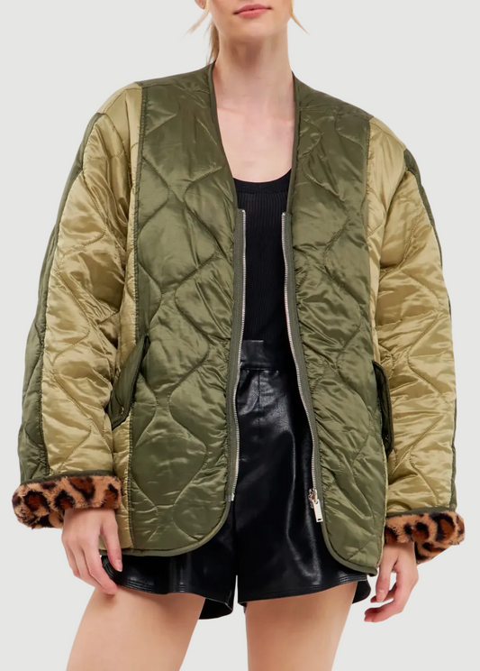 QUILTED RIPSTOP JACKET XS/S