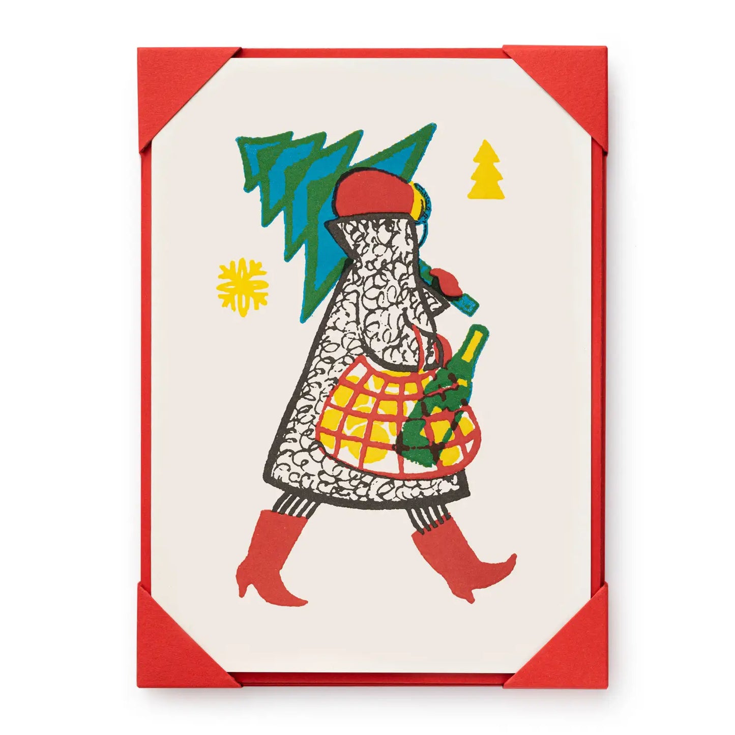 CHRISTMAS TREE GREETING CARDS 5 PACK ARCHIVIST GALLERY