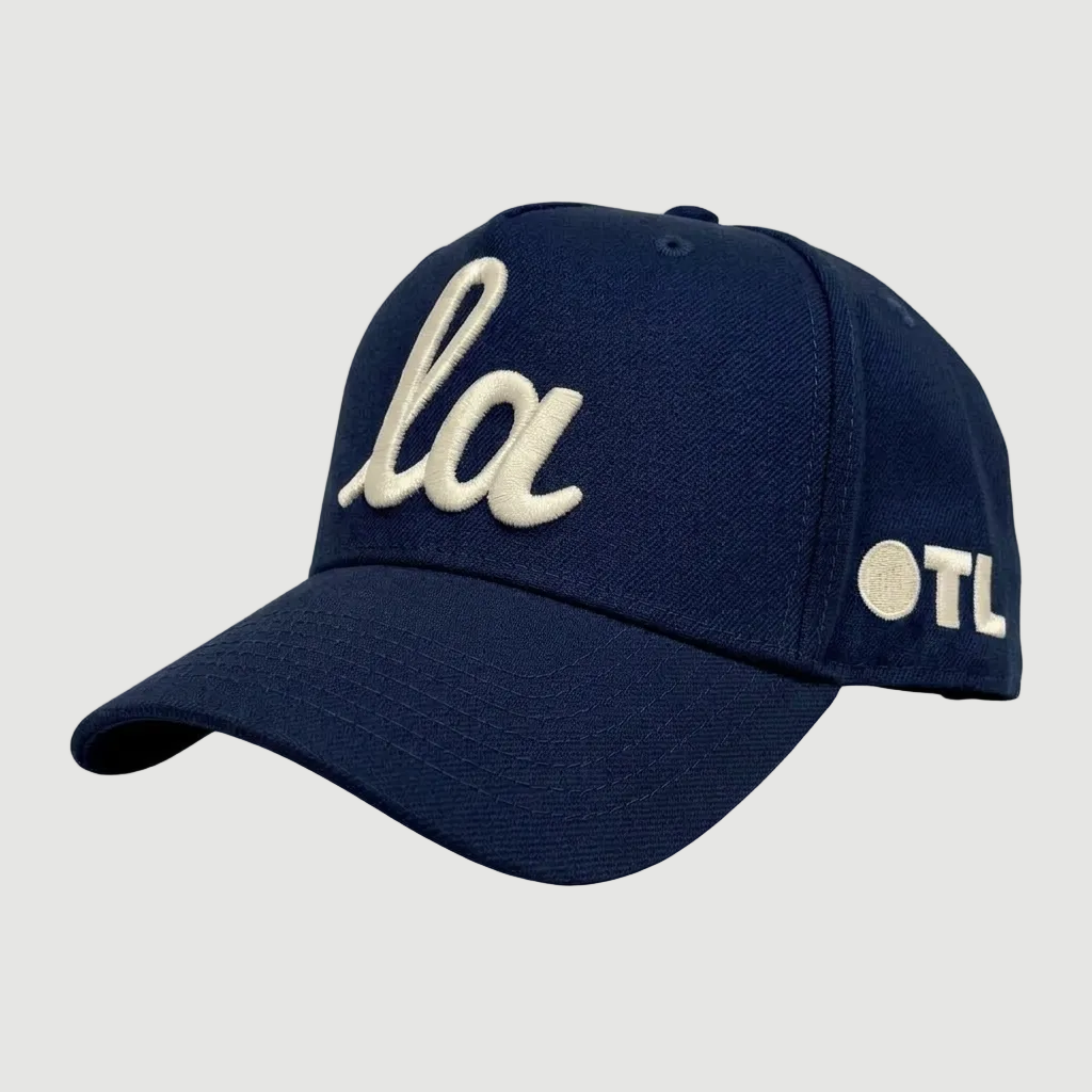 ONLY THE LONELY SCRIPT LA PRO HAT (NAVY IVORY)