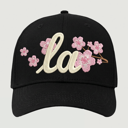 SCRIPT LA PRO HAT SPRING SAKURA (BLACK/ IVORY)