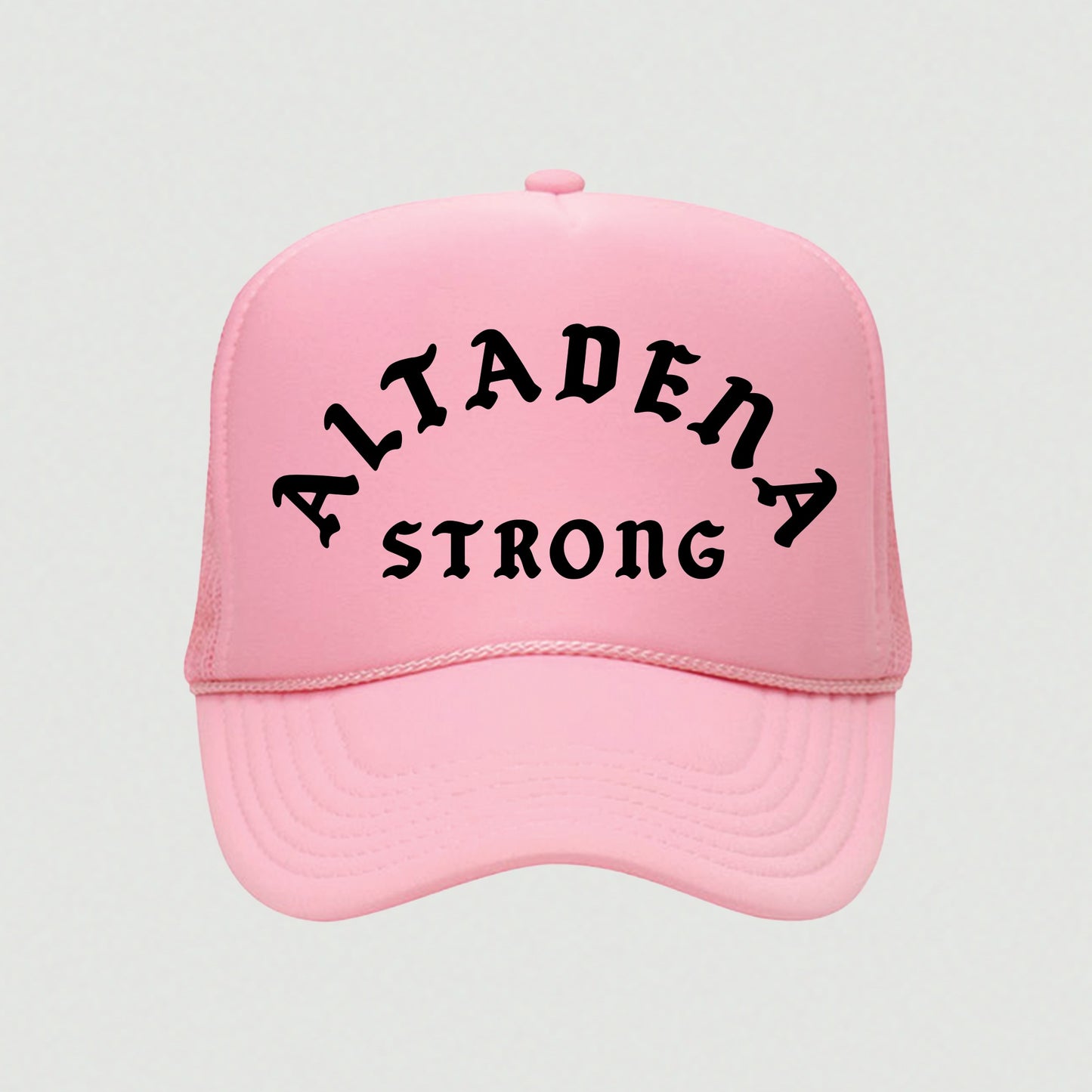 ALTADENA STRONG FOAM TRUCKER (PINK/BLACK)