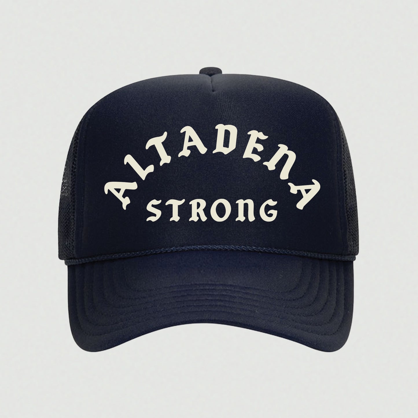 ALTADENA STRONG FOAM TRUCKER (NAVY/IVORY)