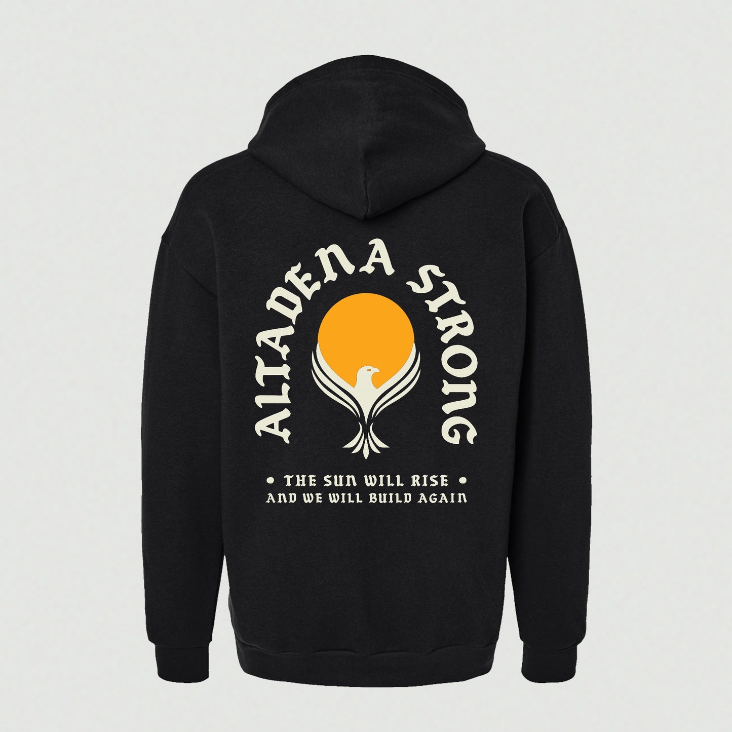 ALTADENA STRONG SWEATSHIRT HOODIE (BLACK)