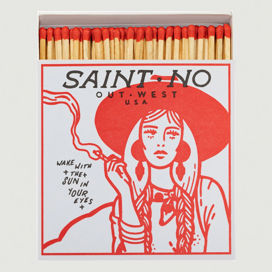 SAINT NO OUT WEST MATCHBOOK BY ARCHIVIST GALLERY