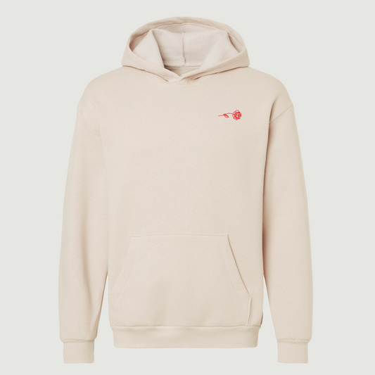 ONLY THE LONELY "ROSE" HOODIE(BONE)