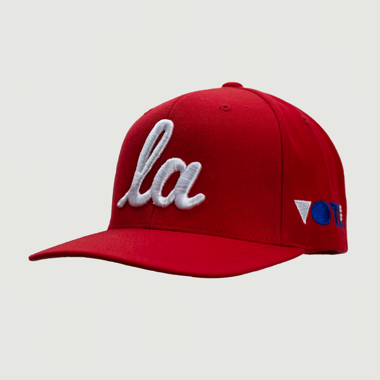 ONLY THE LONELY VOTE SCRIPT LA CLASSIC SNAPBACK SNAPBACK (RED)