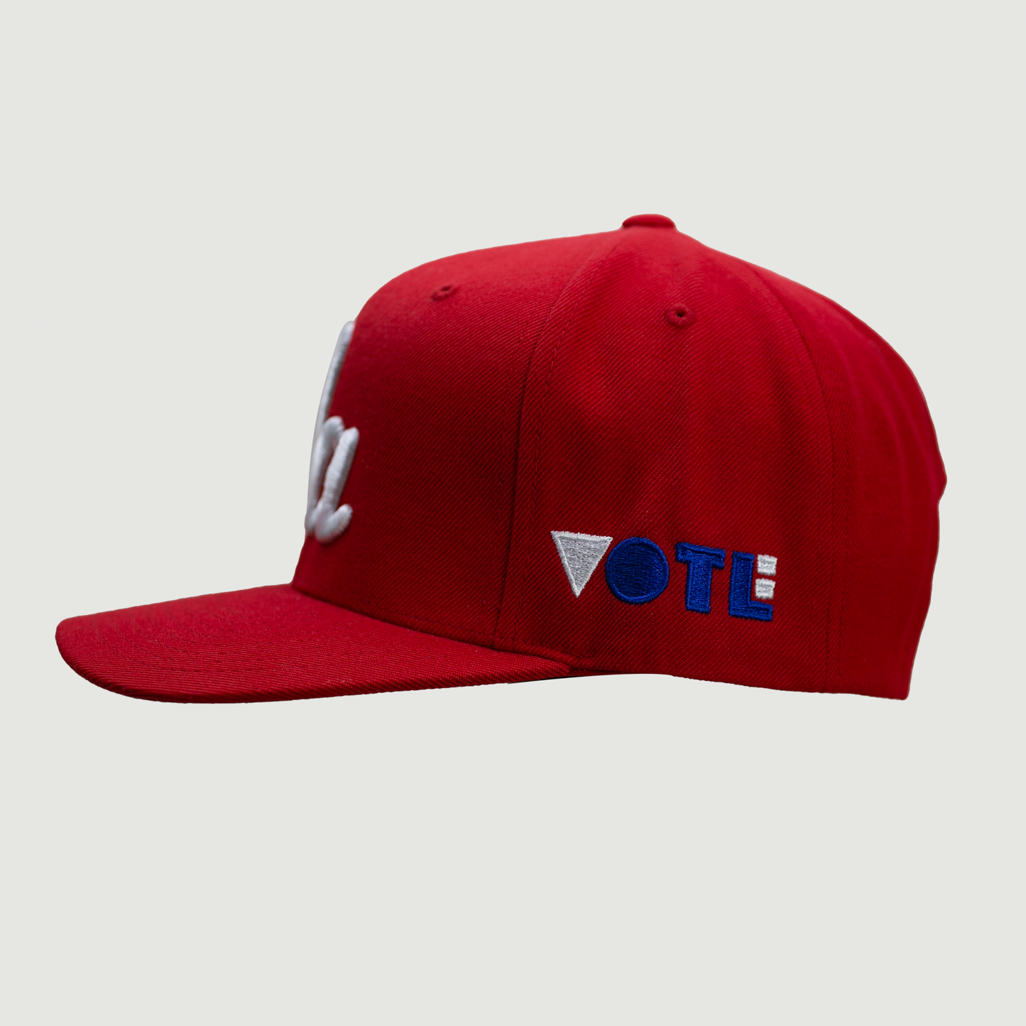 ONLY THE LONELY VOTE SCRIPT LA CLASSIC SNAPBACK SNAPBACK (RED)