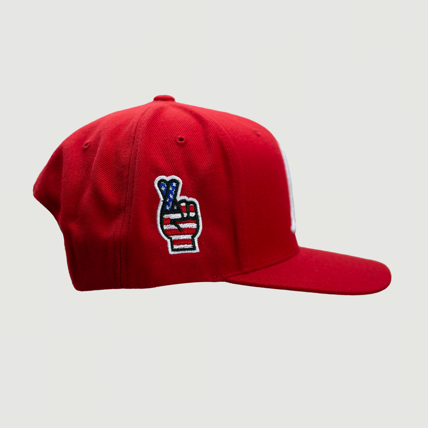 ONLY THE LONELY VOTE SCRIPT LA CLASSIC SNAPBACK SNAPBACK (RED)