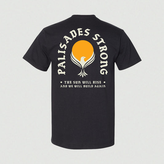 PALISADES STRONG (BLACK) T-SHIRT