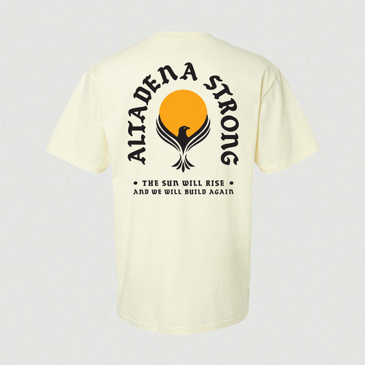 ALTADENA STRONG (OFF WHITE) T-SHIRT